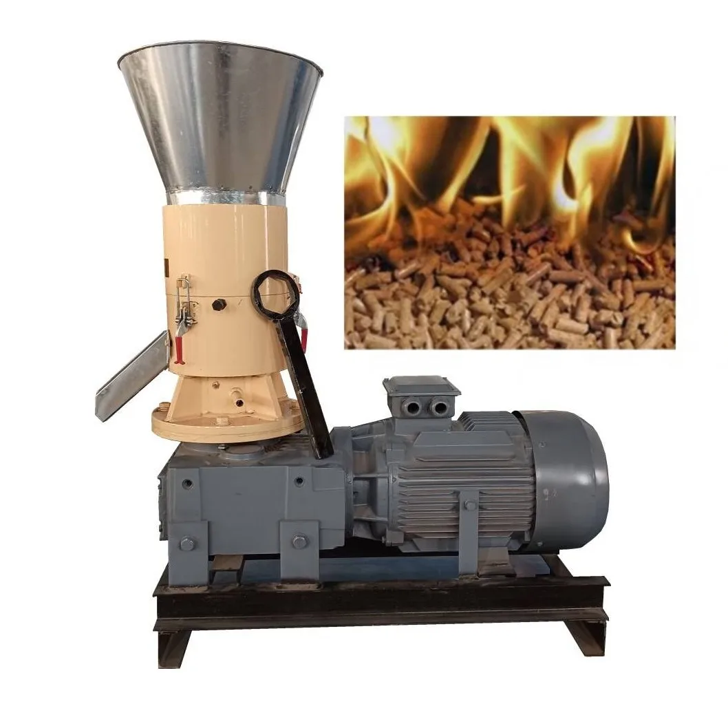 Wood Pellet Making Machine - Piccola Macchina per Pellet di Segatura,