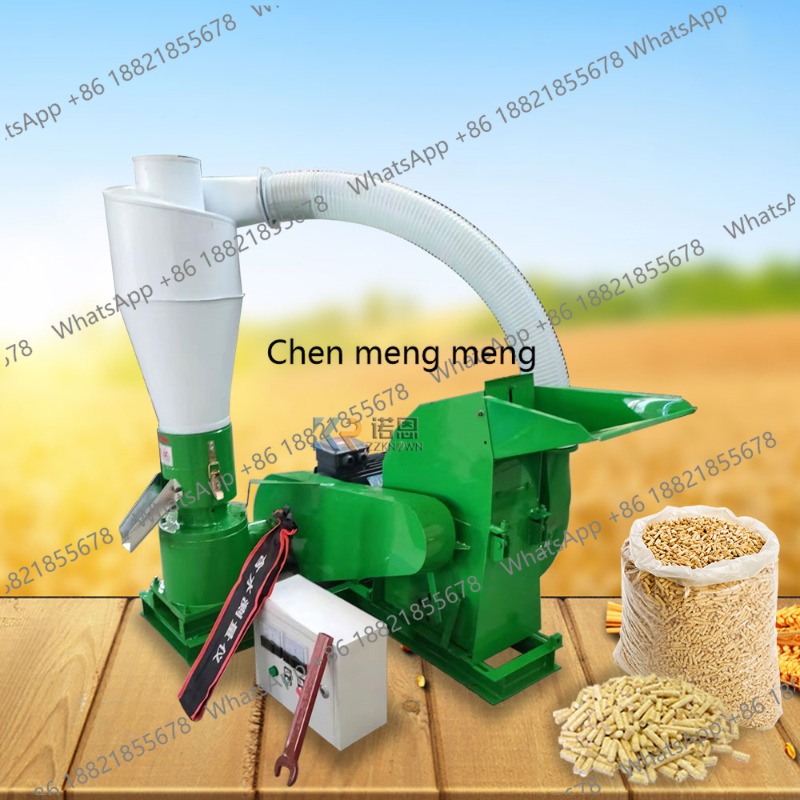 Wood Pellet Making Machine - Macchina Combinata Diesel ed Elettrica per