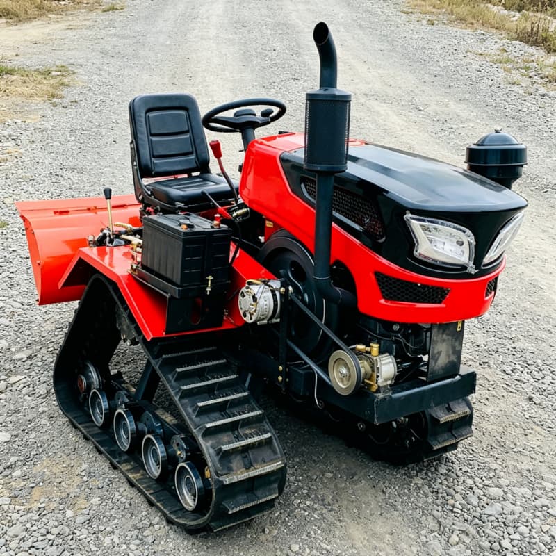 Agriculture Farming Equipments - Trattore Rotativo Cingolato Mini Personalizzato di
