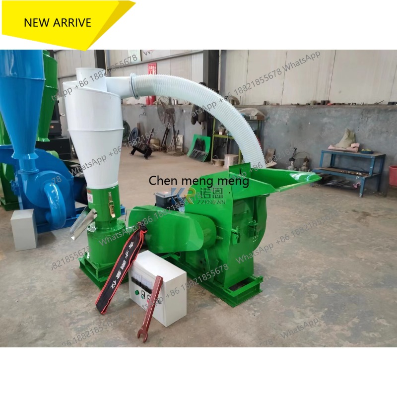 Wood Pellet Making Machine - Macchina Combinata Diesel ed Elettrica per