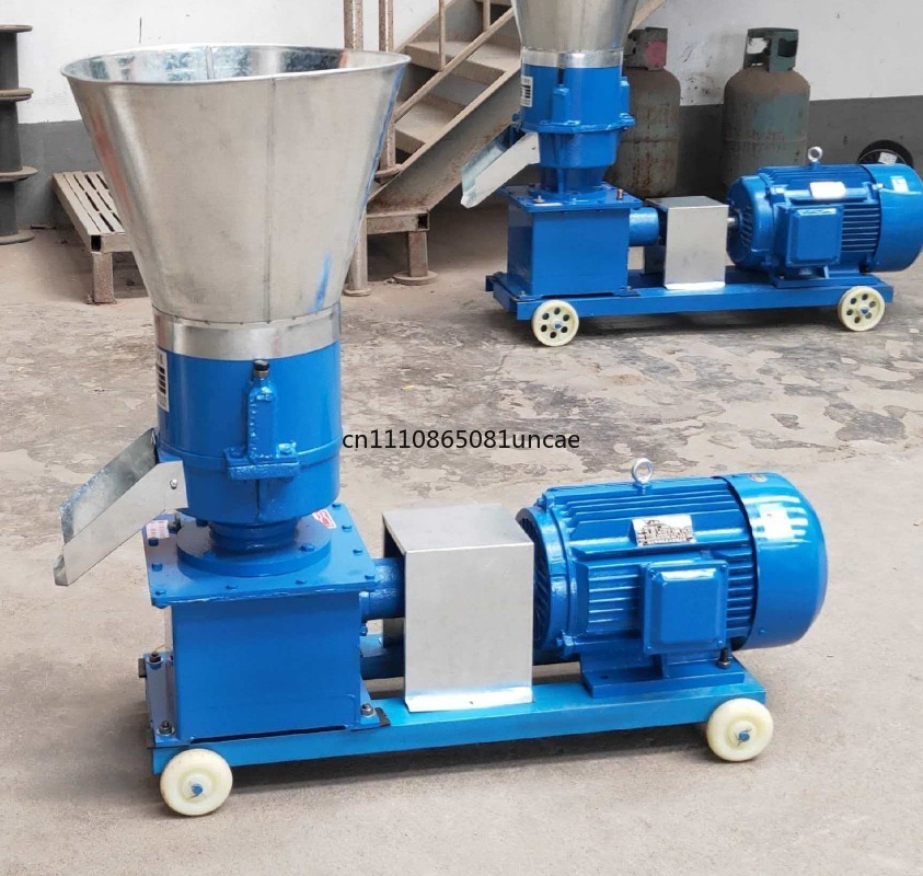 Wood Pellet Making Machine - Pellettatrice Multifunzione 100-120kg/h 220V 380V per