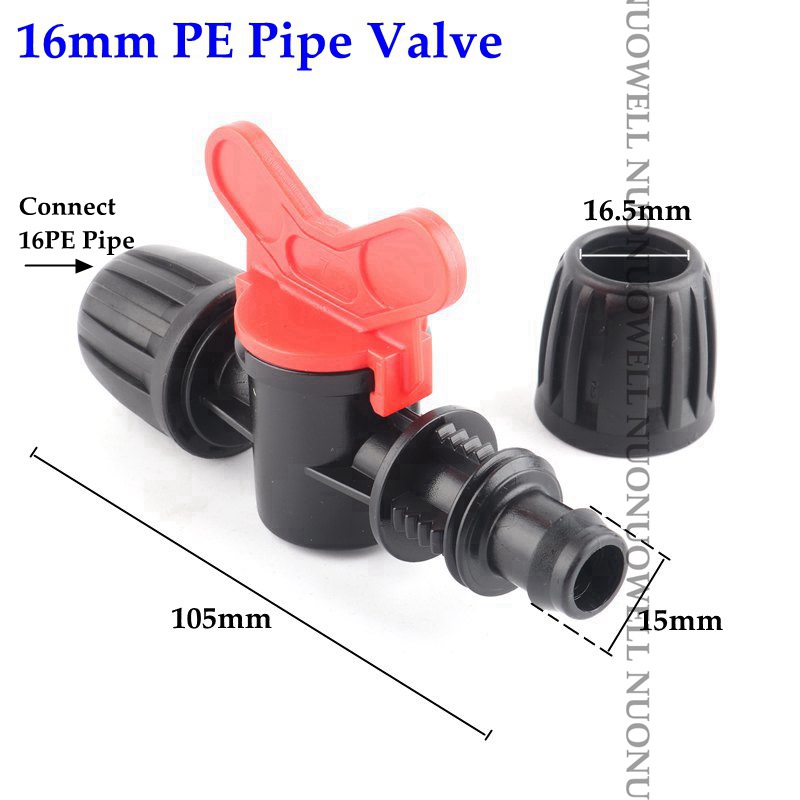 2 pz Nuovo 16mm LDPE Connettor - Farming Pipe For Agriculture recensione e prezzo
