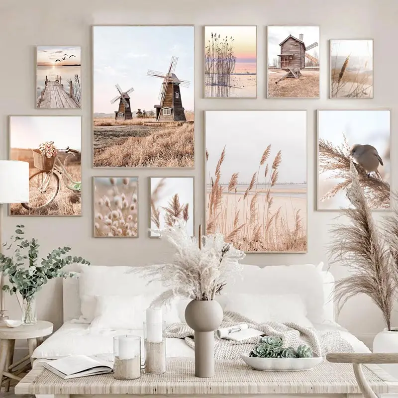 Paesaggio beige Wall Art Poste - Orchard Sprayer Tractor recensione e prezzo